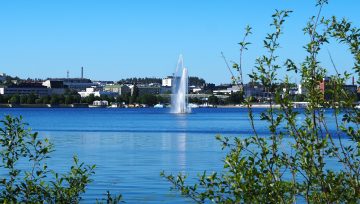 Näkymä Jyväsjärvelle