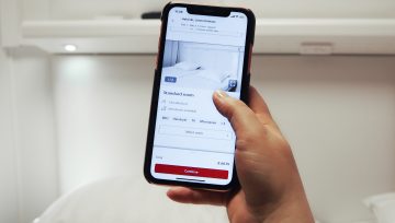 Omena-hotellien mobiilisovellus