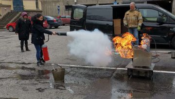 Omena-hotellin palokoulutus Turussa